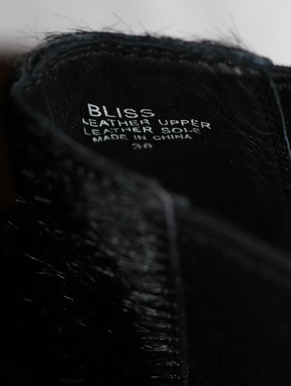 Ash Bliss Calf Hair & Patent Leather Black Chelsea Booties. EU Size 38.